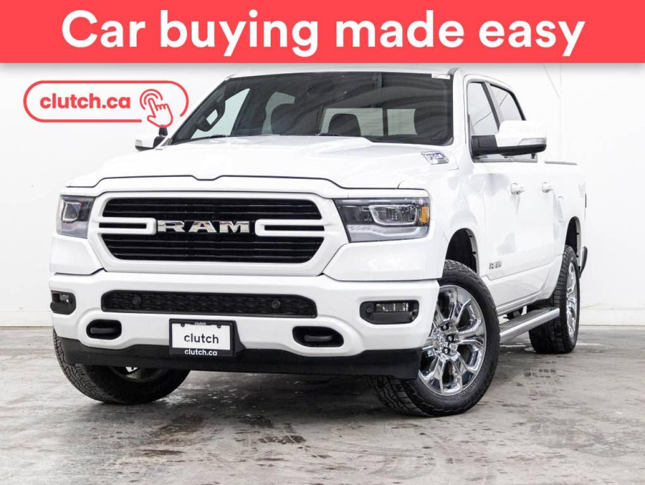 Used 2020 RAM 1500 Big Horn Crew Cab 4x4 w/Apple CarPlay, Heated Front Seats, Backup Cam for sale in Toronto, ON