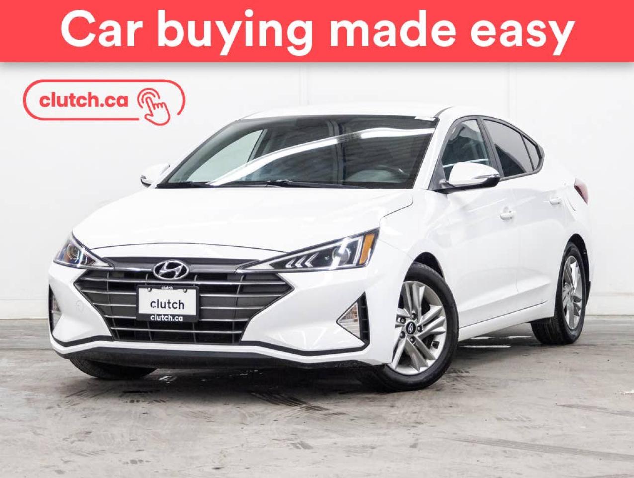Used 2020 Hyundai Elantra Preferred w/ Front Heated Seats, Rearview Cam, Climate Control for sale in Toronto, ON