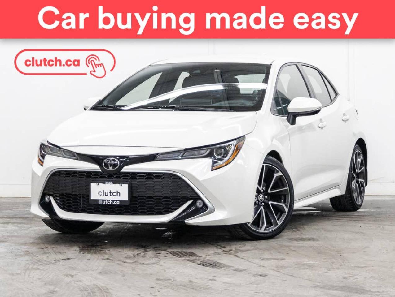 Used 2019 Toyota Corolla Hatchback XSE w/Apple CarPlay, Heated Front Seats, Backup Cam for sale in Toronto, ON