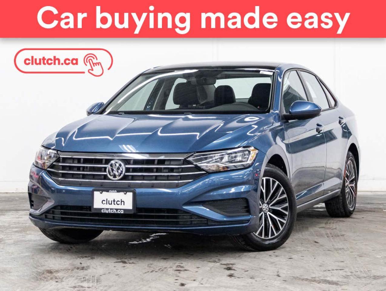 Used 2021 Volkswagen Jetta Highline w/ Push Button Start, Rearview Cam, Nav for sale in Toronto, ON