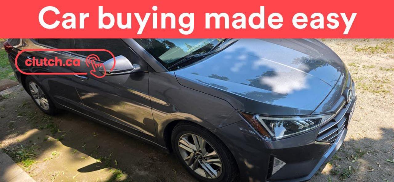 Used 2019 Hyundai Elantra Preferred w/ Front Heated Seats, Rearview Cam, Climate Control for sale in Toronto, ON