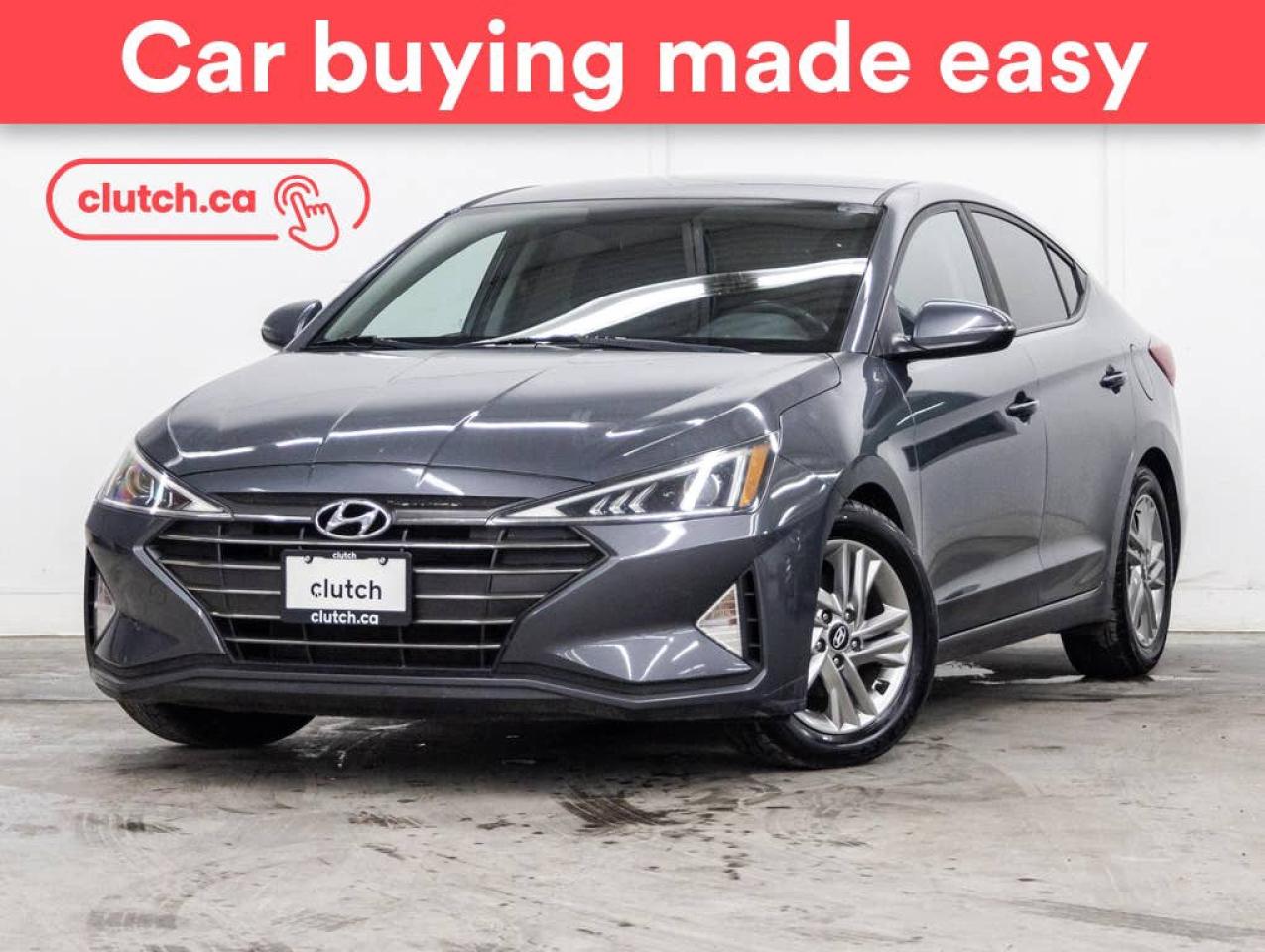 Used 2019 Hyundai Elantra Preferred w/ Front Heated Seats, Rearview Cam, Climate Control for sale in Toronto, ON