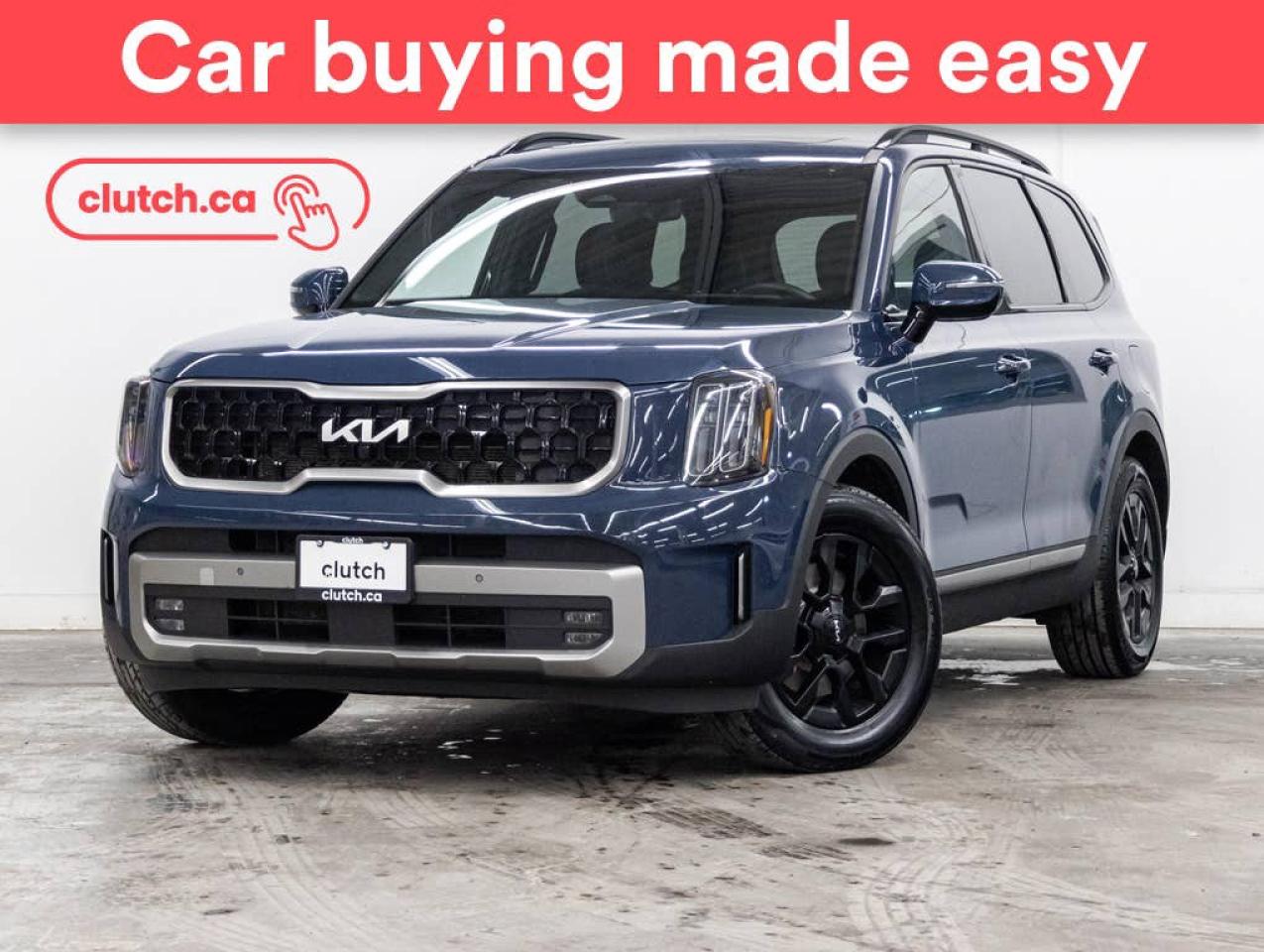 Used 2023 Kia Telluride X-Pro AWD w/Apple CarPlay & Android Auto, Heated Front Seats, Backup Cam for sale in Toronto, ON