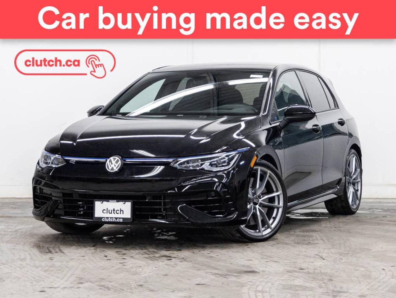 Used 2024 Volkswagen Golf R Base AWD w/Apple CarPlay & Android Auto, Heated Front Seats, Backup Cam for sale in Toronto, ON
