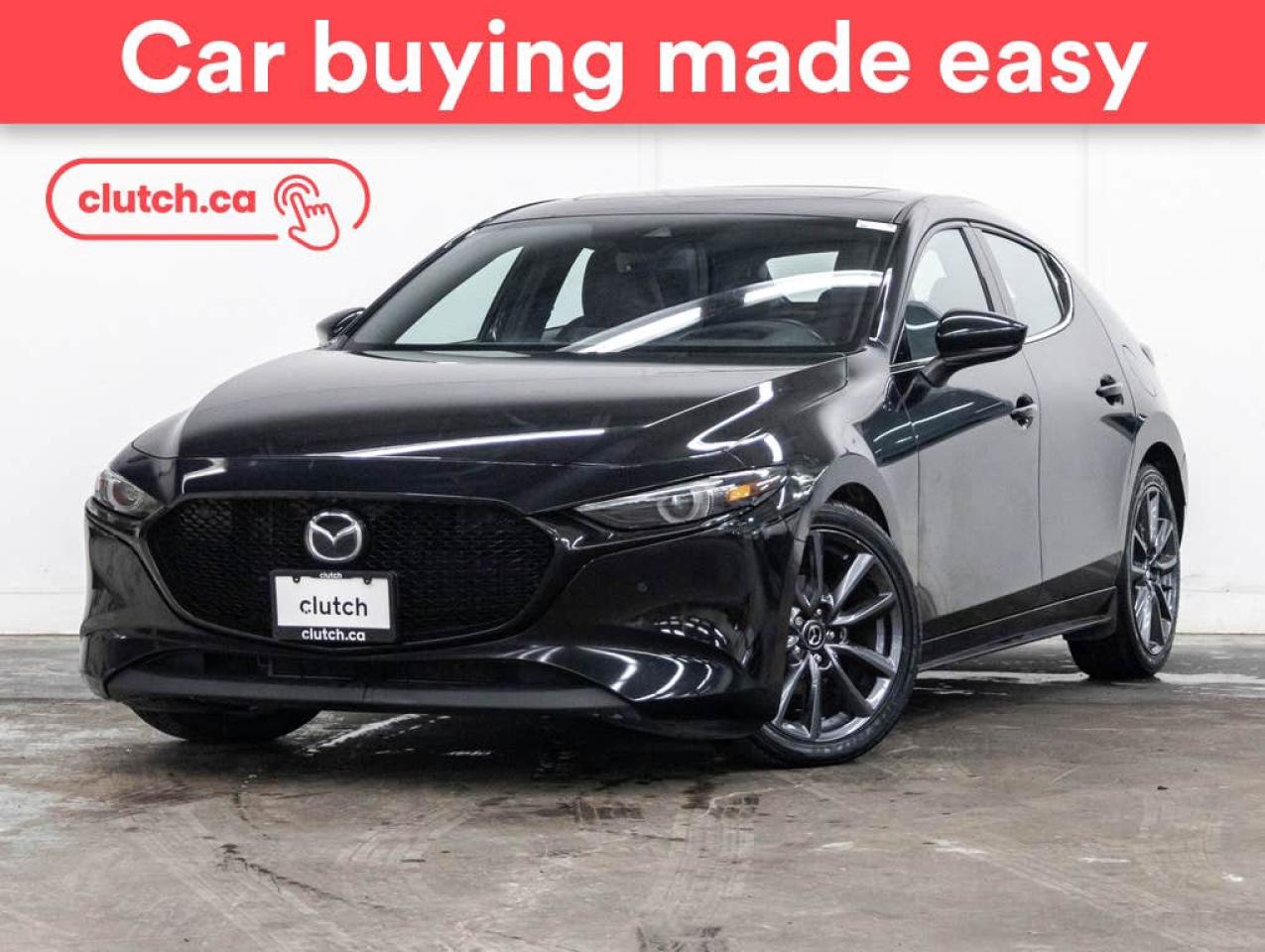 Used 2021 Mazda MAZDA3 Sport GT w/ Premium Pkg w/ Apple CarPlay & Android Auto, Power Moonroof, Nav for sale in Toronto, ON