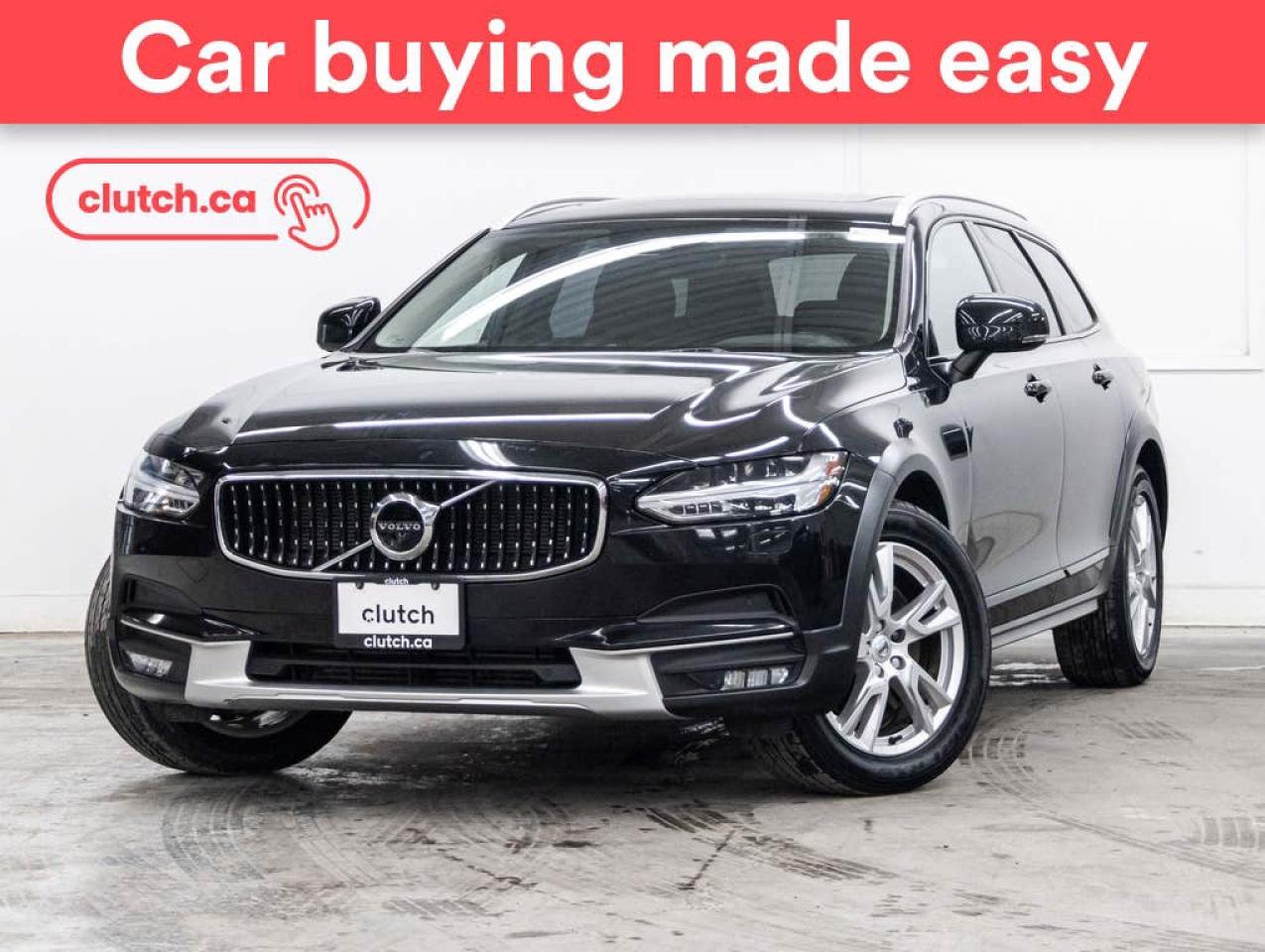 Used 2018 Volvo V90 Cross Country T5 AWD w/ Apple CarPlay & Android Auto, Rearview Cam, Dual Zone Climate Control for sale in Toronto, ON