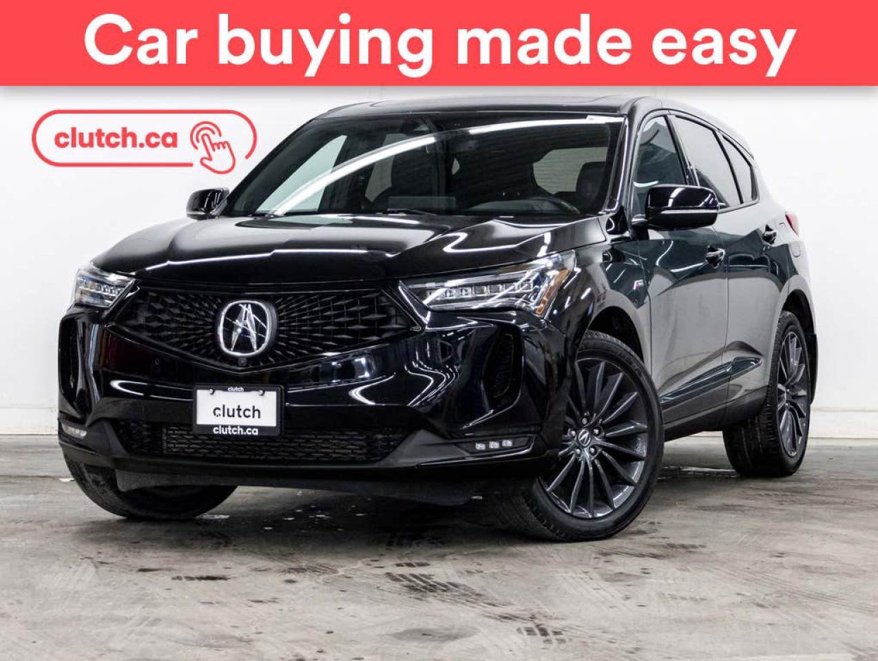Used 2022 Acura RDX Platinum Elite ASpec AWD w/Apple CarPlay & Android Auto, Cruise Control, Backup Cam for sale in Toronto, ON