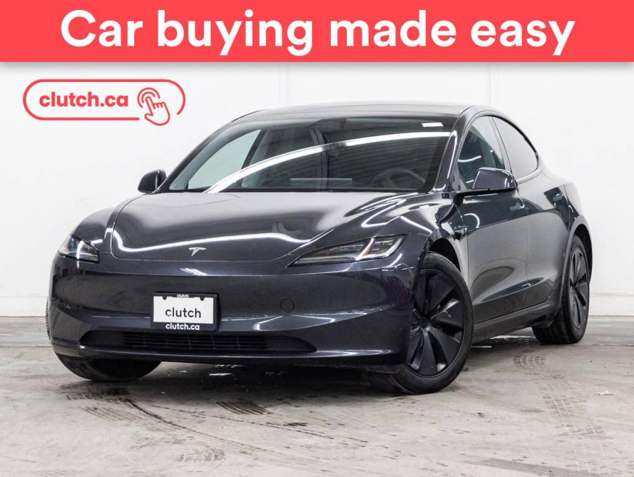 Used 2024 Tesla Model 3 RWD w/ Nav, Heated Steering Wheel, Ventilated Front Seats for sale in Toronto, ON