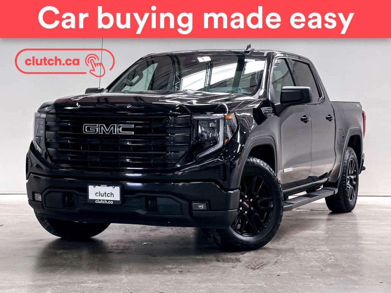 Used 2022 GMC Sierra 1500 Elevation Crew Cab 4WD w/ Apple CarPlay, Heated Front Seats, Rearview Cam for sale in Toronto, ON
