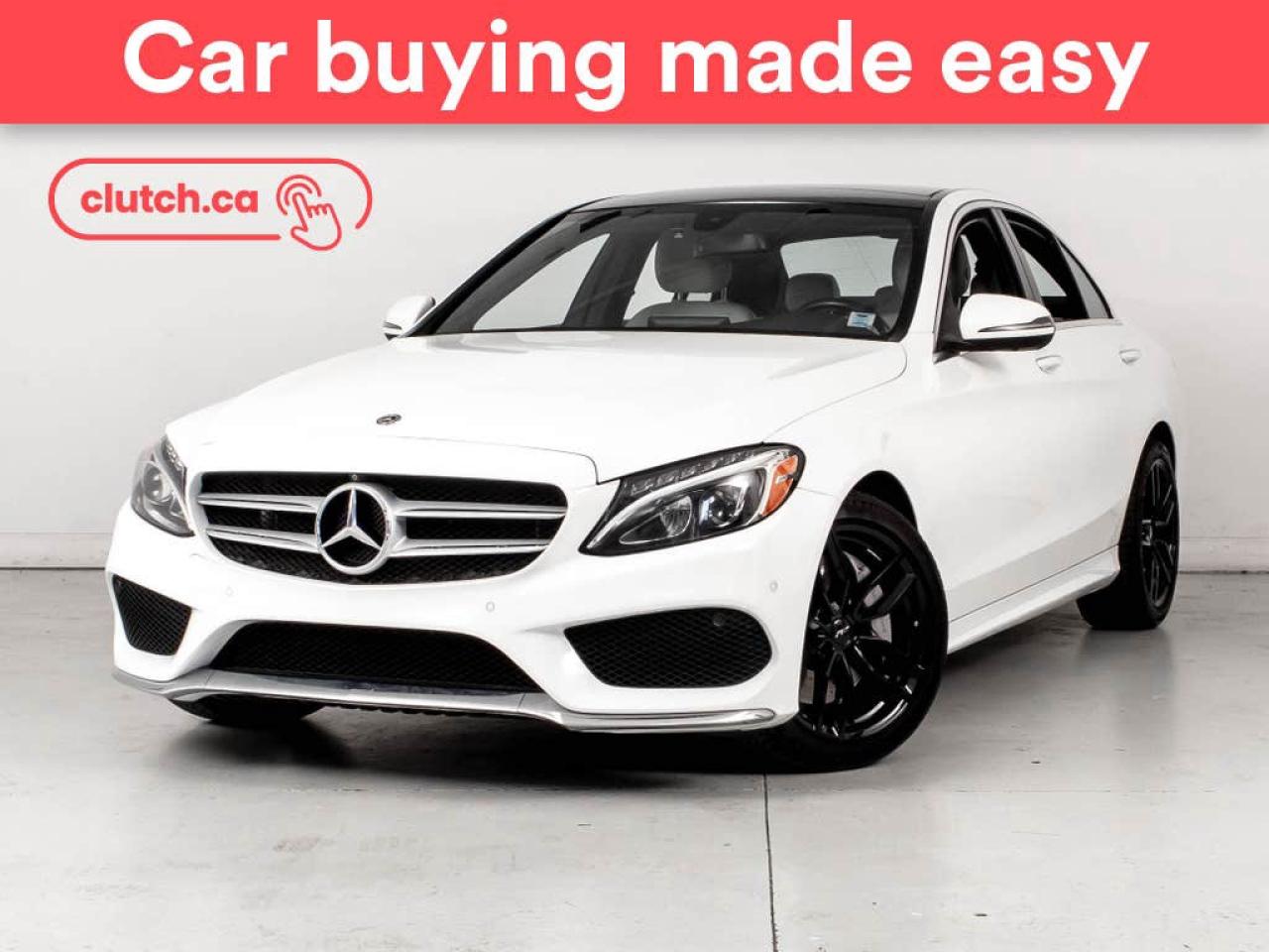Used 2018 Mercedes-Benz C-Class C 300 4Matic AWD w/ Sunroof, Rearview Cam, Heated Seats for sale in Bedford, NS