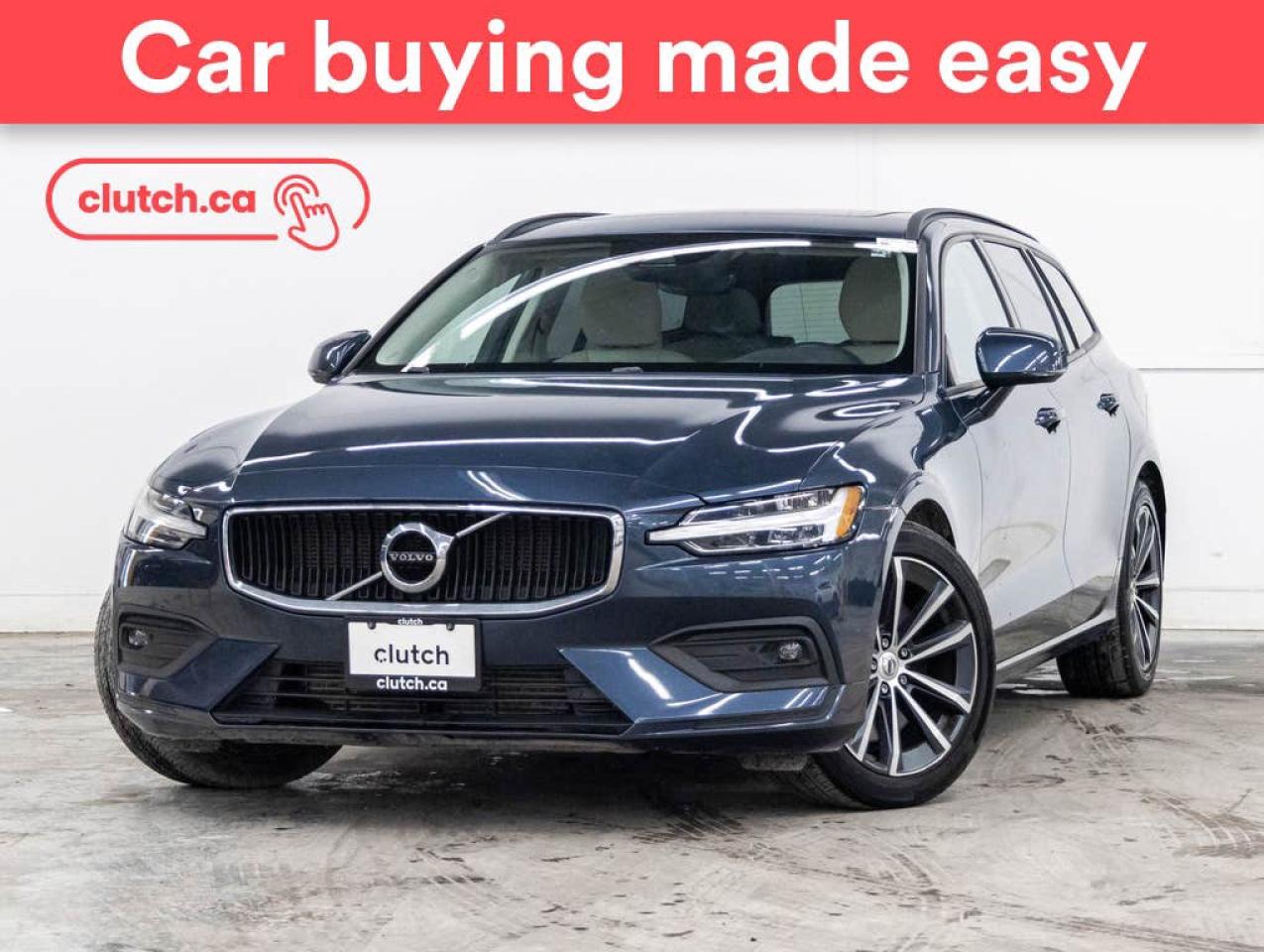 Used 2021 Volvo V60 Momentum T6 AWD w/ Apple CarPlay & Android Auto, Panoramic Moonroof, Nav for sale in Toronto, ON