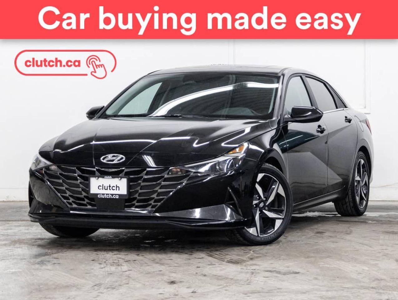 Used 2023 Hyundai Elantra Luxury IVT w/ Front Heated Seats, Rearview Cam, Dual Zone Climate Control for sale in Toronto, ON