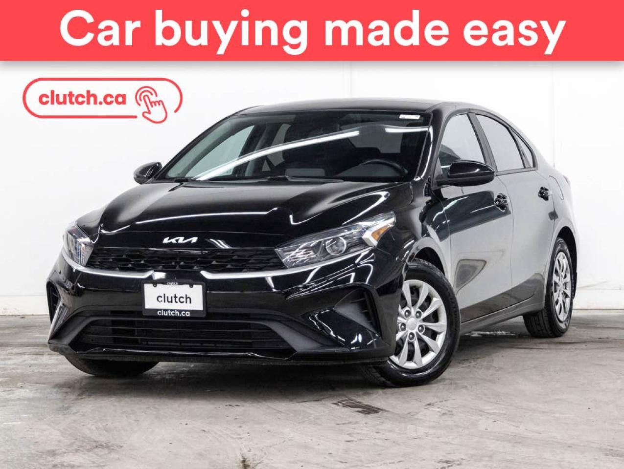 Used 2022 Kia Forte LX w/Apple CarPlay & Android Auto, Heated Front Seats, Backup Cam for sale in Toronto, ON