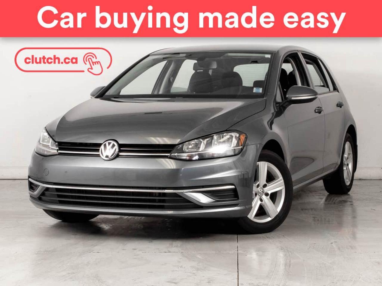 Used 2021 Volkswagen Golf Comfortline w/ Apple CarPlay & Android Auto, Cruise Control, Backup Cam for sale in Bedford, NS