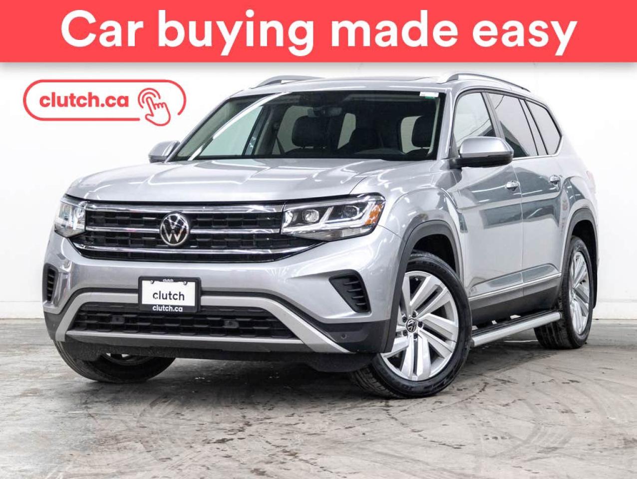 Used 2021 Volkswagen Atlas Highline AWD w/ Apple CarPlay & Android Auto, Panoramic Moonroof, Heated Steering Wheel for sale in Toronto, ON