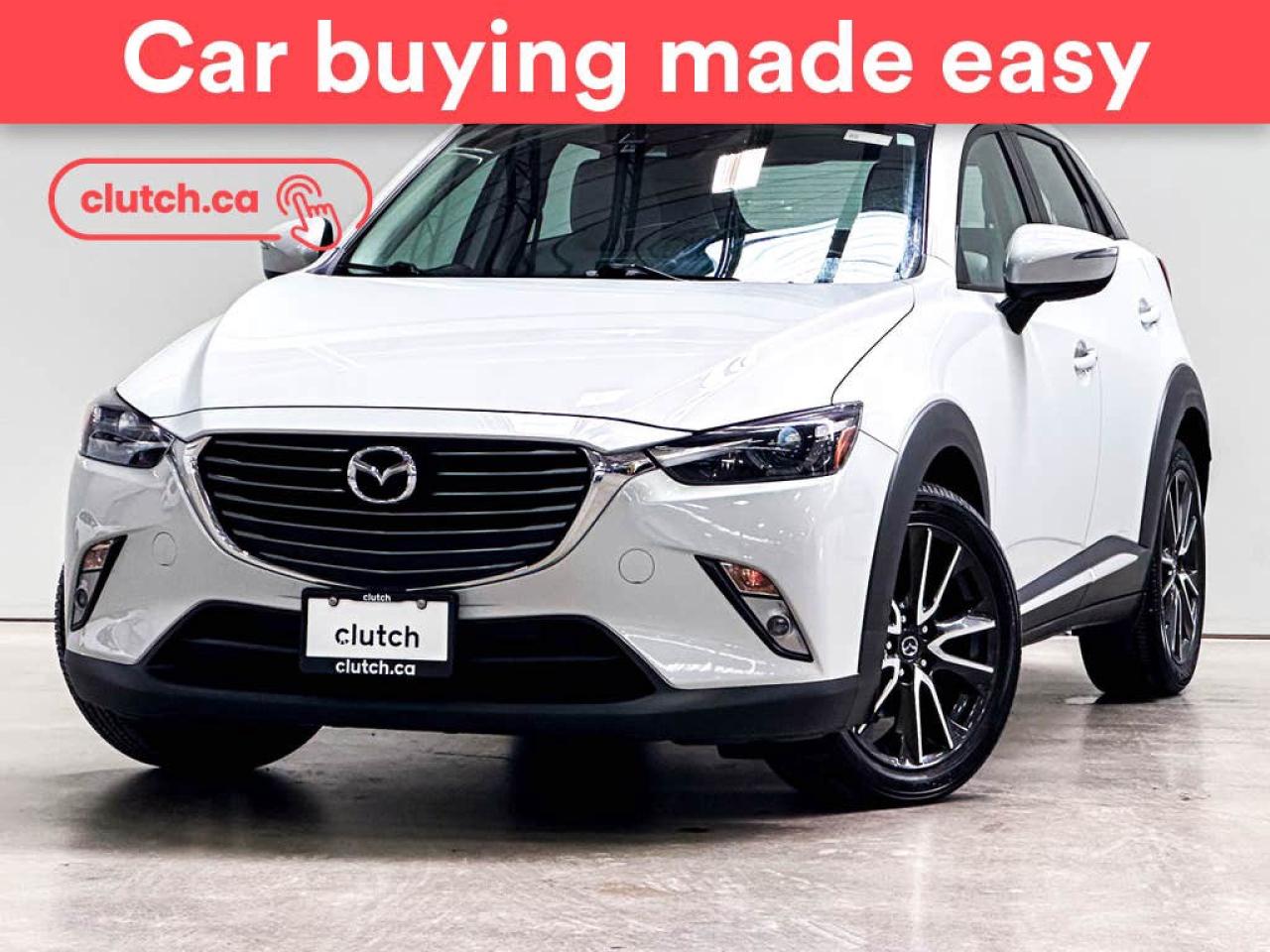 Used 2016 Mazda CX-3 GT AWD w/ Nav, Heated Front Seats, Rearview Cam for sale in Toronto, ON