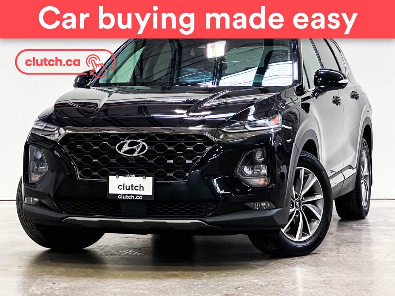 Used 2019 Hyundai Santa Fe Luxury AWD w/ Apple CarPlay, Heated Front Seats, Rearview Cam for sale in Toronto, ON