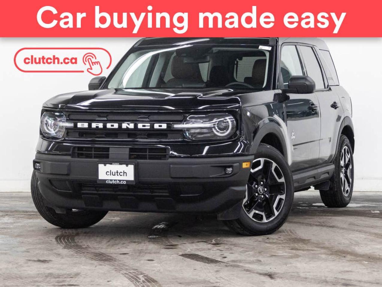 Used 2022 Ford Bronco Sport Outer Banks 4x4 w/Apple Carplay & Android Auto, Heated Front Seats, Backup Cam for sale in Toronto, ON