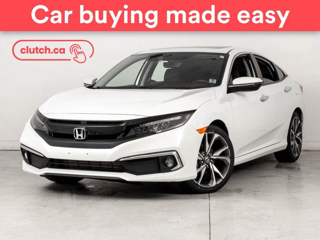 Used 2020 Honda Civic Touring w/ Apple CarPlay, Moonroof, Naviation for sale in Bedford, NS
