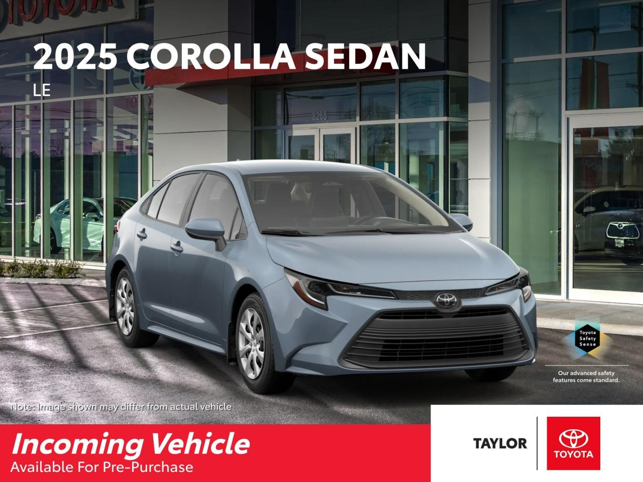 New 2025 Toyota Corolla LE for sale in Regina, SK