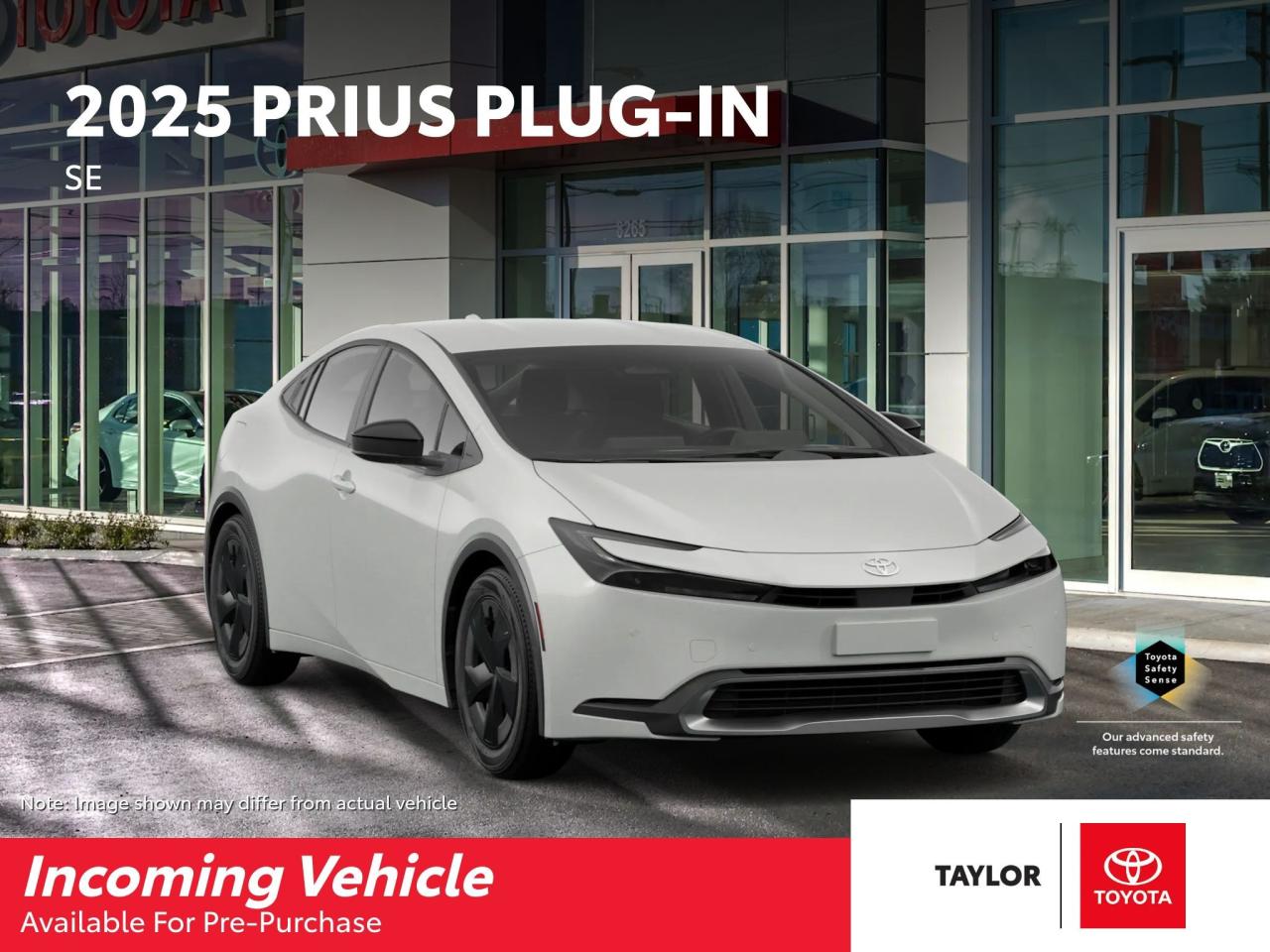 New 2025 Toyota Prius Plug-In Hybrid SE for sale in Regina, SK