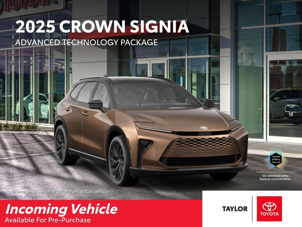 New 2025 Toyota Crown SIGNIA LIMITED for sale in Regina, SK