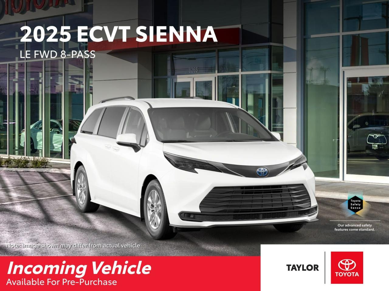 New 2025 Toyota Sienna LE 8-Passenger for sale in Regina, SK