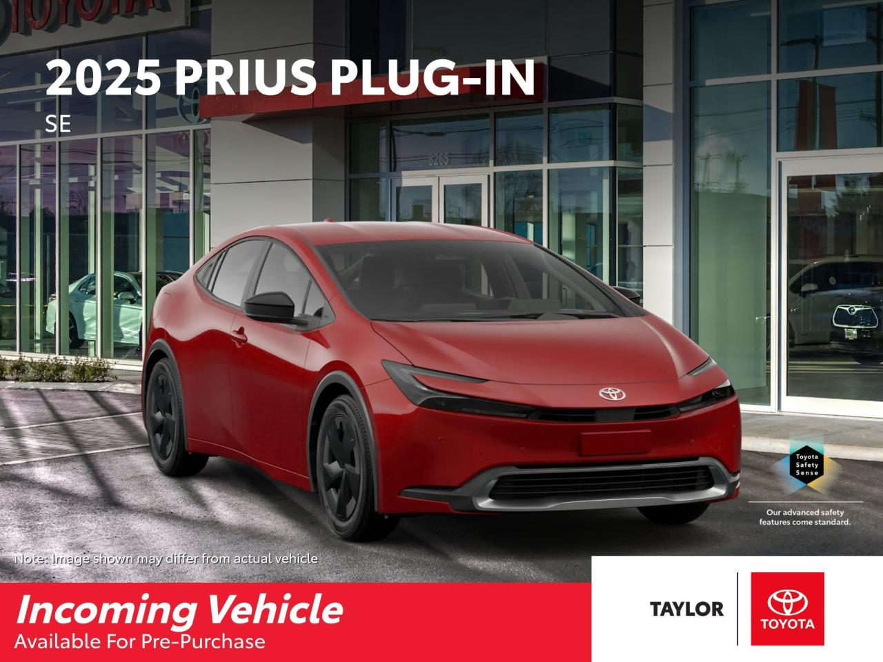 New 2025 Toyota Prius Plug-In Hybrid SE for sale in Regina, SK