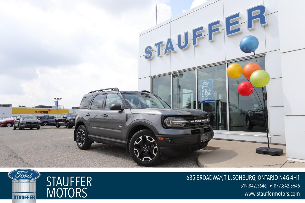 Used 2022 Ford Bronco Sport Outer Banks 4X4 for sale in Tillsonburg, ON