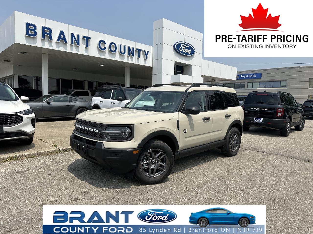 New 2025 Ford Bronco Sport BIG BEND for sale in Brantford, ON