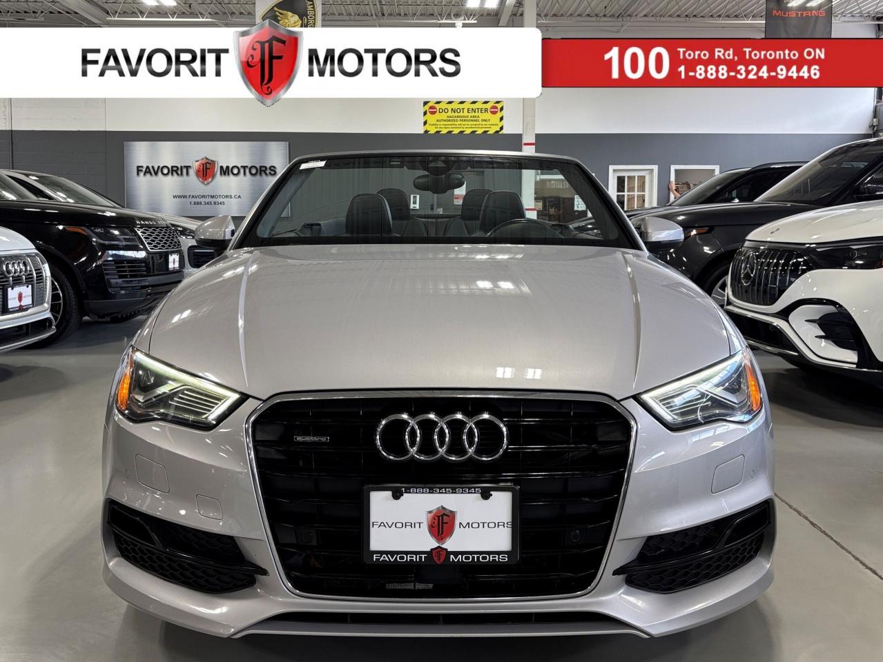 Used 2015 Audi A3 2.0T Technik|QUATTRO|S-LINE|CABRIOLET|S-TRONIC|NAV for sale in North York, ON