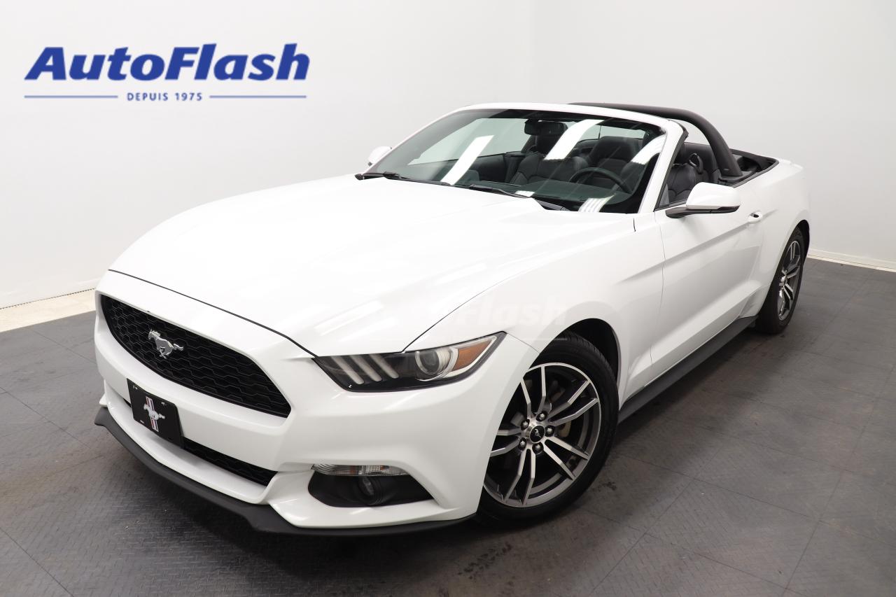 Used 2017 Ford Mustang PREMIUM, CUIR, CAMERA, BLUETOOTH for sale in Saint-Hubert, QC