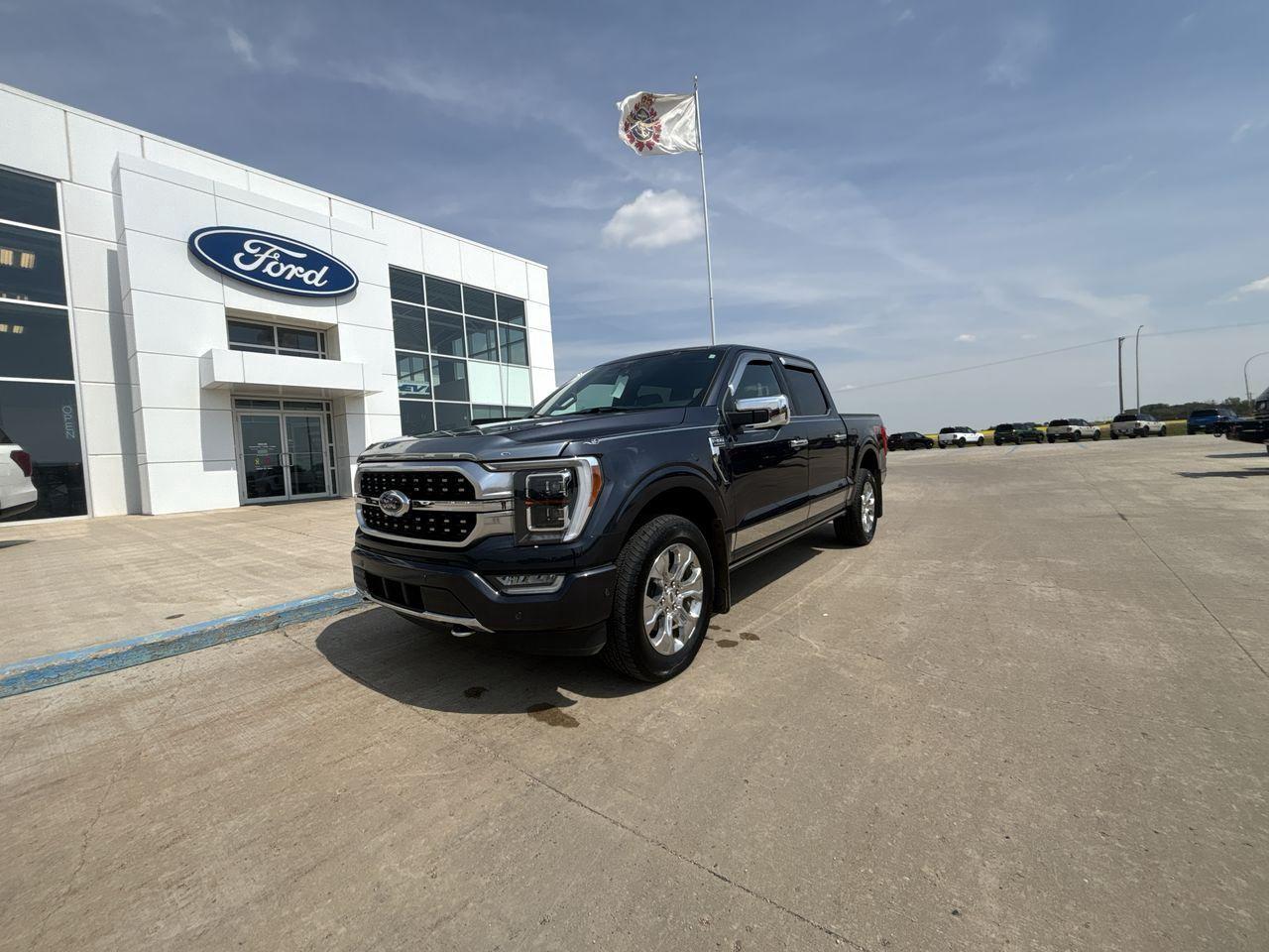 Used 2021 Ford F-150 PLATINUM 4WD SUPERCREW 5.5' BOX for sale in Wainwright, AB