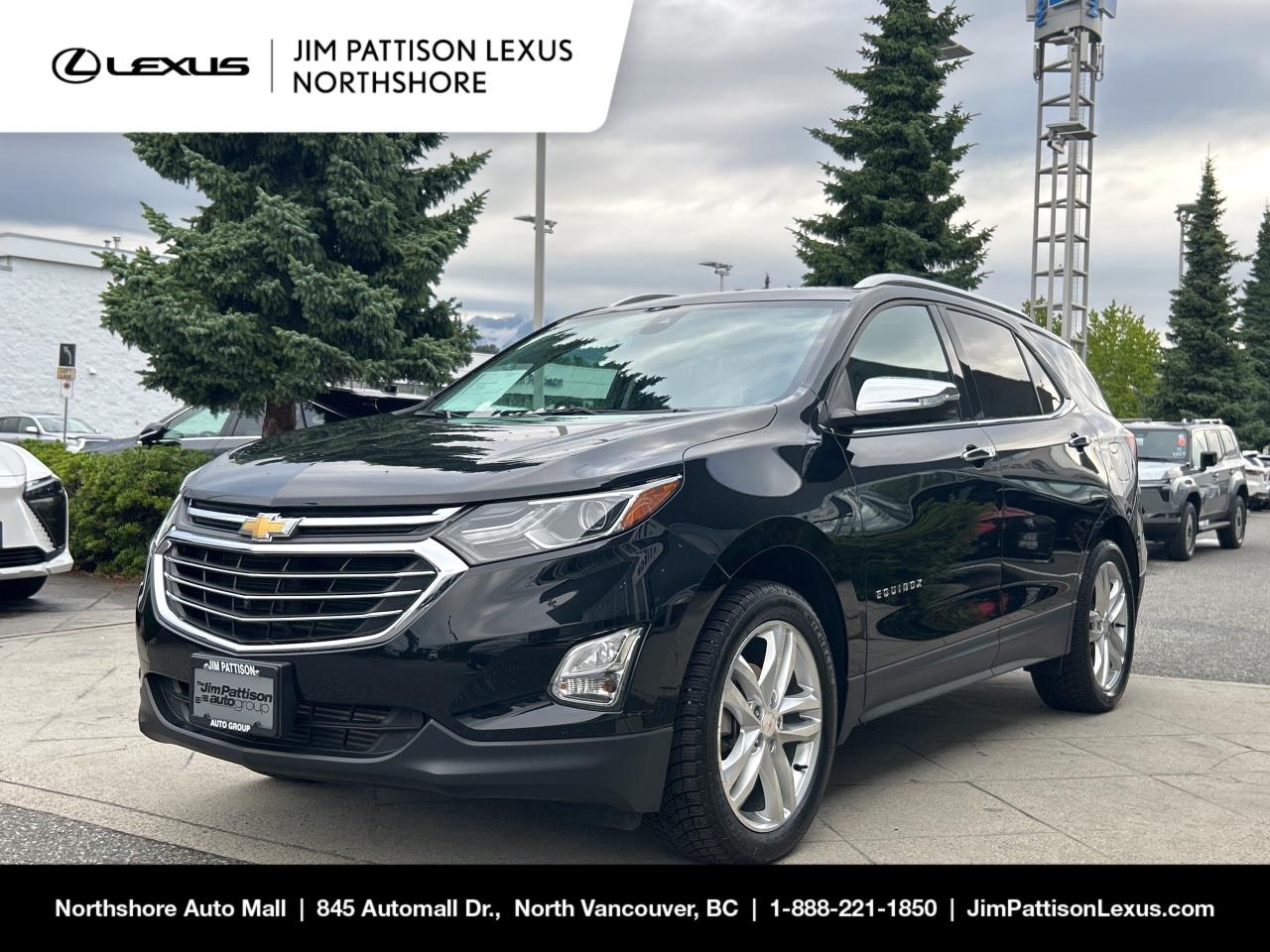 Used 2018 Chevrolet Equinox AWD Premier / Premier Package / Low Mileage / Loca for sale in North Vancouver, BC