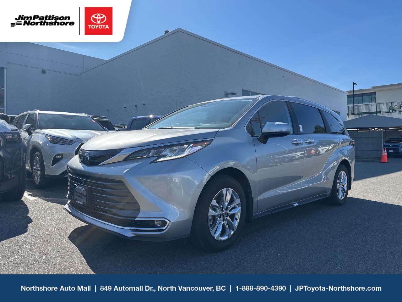 Used 2025 Toyota Sienna Limited AWD, Certified for sale in North Vancouver, BC