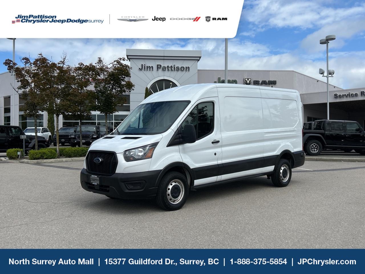 Used 2021 Ford Transit Cargo Van T-250 148  Med Rf 9070 GVWR RWD for sale in Surrey, BC