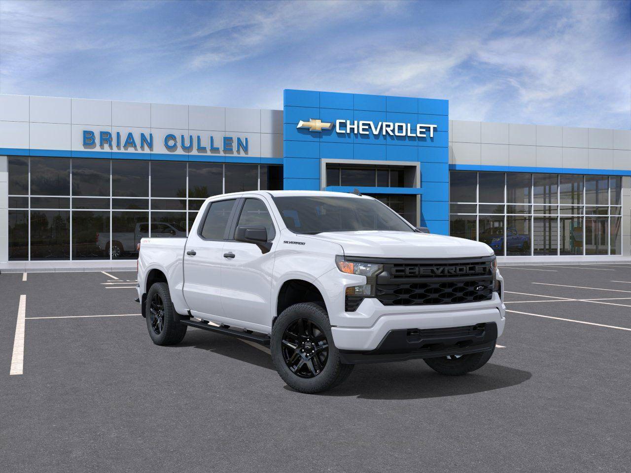 New 2025 Chevrolet Silverado 1500 Custom Crew Cab Short Box 4-Wheel Drive Custom for sale in St Catharines, ON