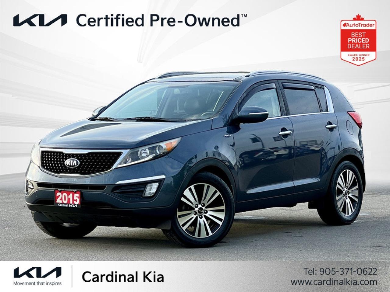 Used 2015 Kia Sportage EX Luxury AWD for sale in Niagara Falls, ON