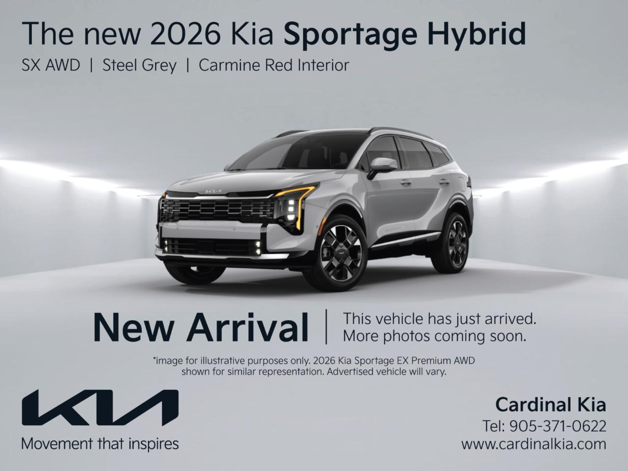 New 2026 Kia Sportage HEV SX - Red Interior for sale in Niagara Falls, ON