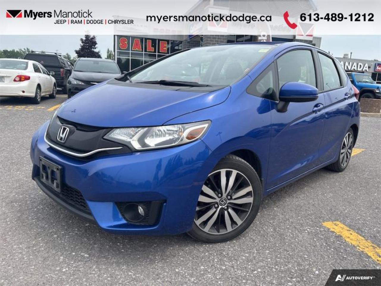 Used 2015 Honda Fit EX  - Bluetooth -  Power Moonroof for sale in Ottawa, ON