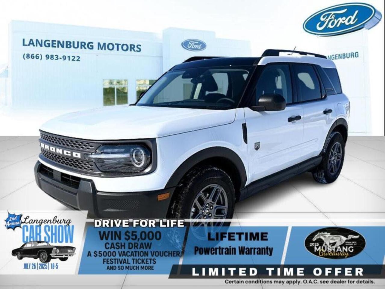 Used 2025 Ford Bronco Sport Big Bend for sale in Langenburg, SK