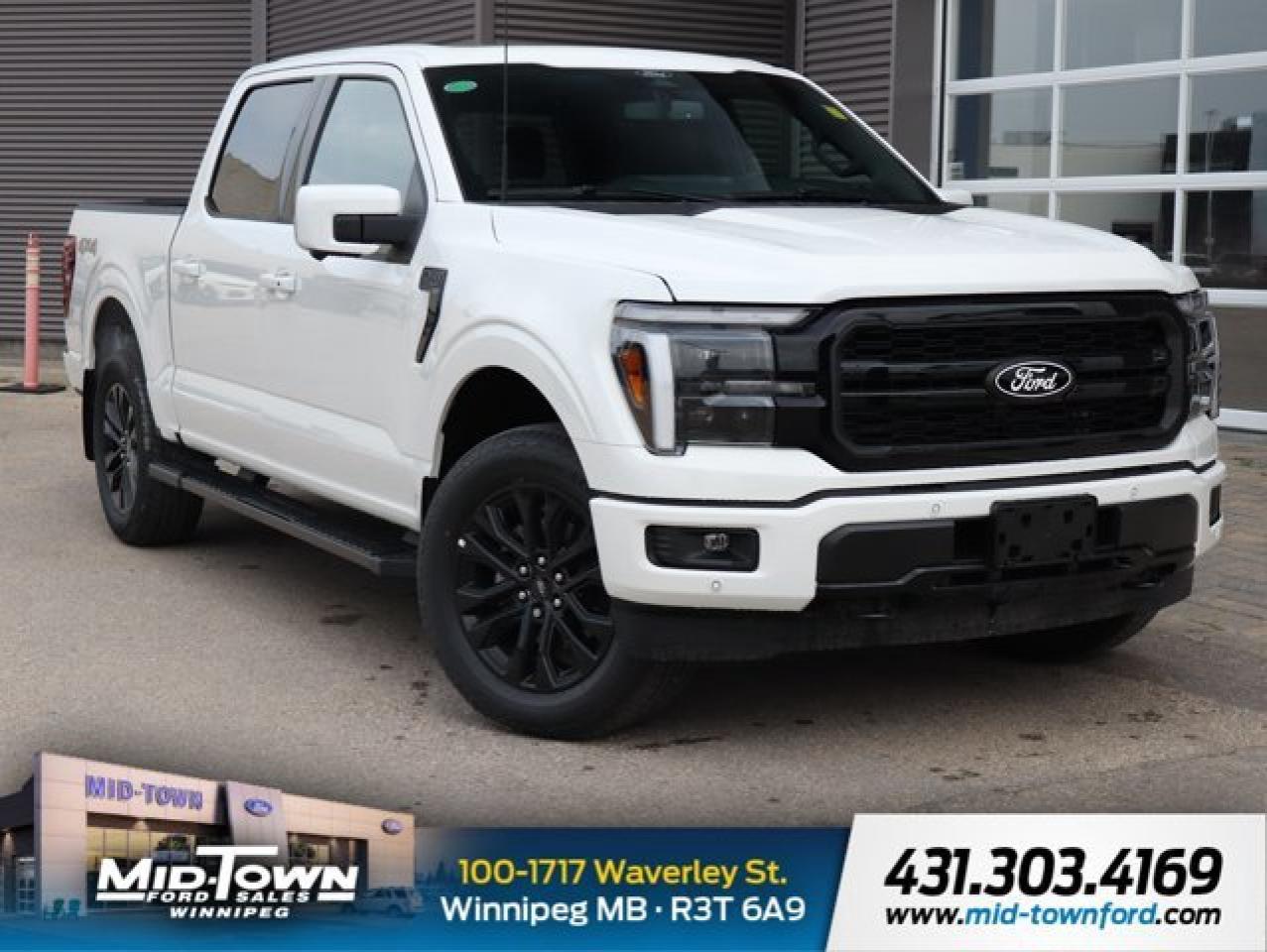 New 2025 Ford F-150 LARIAT | Blis Cross Traffic | Twin Panel Moonroof for sale in Winnipeg, MB