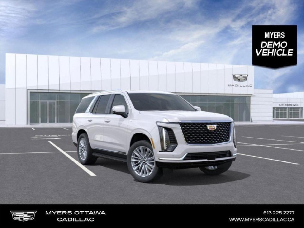 Used 2025 Cadillac Escalade Premium Luxury  - Sunroof for sale in Ottawa, ON