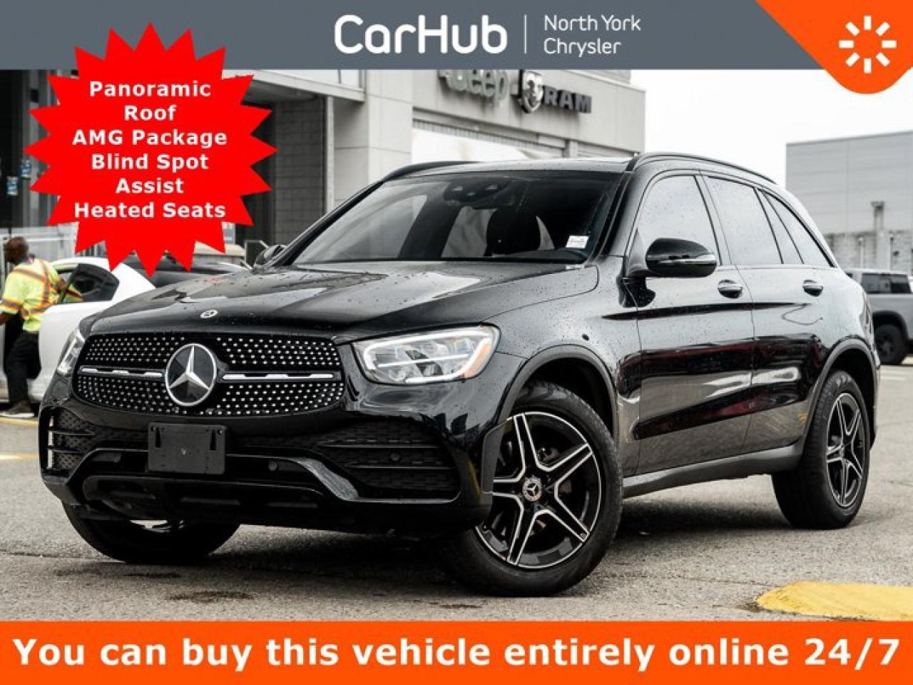 Used 2021 Mercedes-Benz GLC 300 Panoroof AMG Package Blind Spot Assist Heated Seats for sale in Thornhill, ON