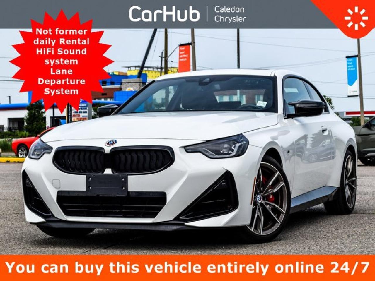 Used 2023 BMW 2 Series M240i xDrive Sunroof BMW Curved Display Blind Spot for sale in Bolton, ON