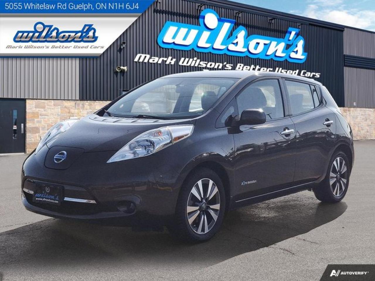 Used 2016 Nissan Leaf SV | Navi | Bluetooth | Heated Seats + Steering | Reverse Cam | Keyless Entry | and More ! for sale in Guelph, ON
