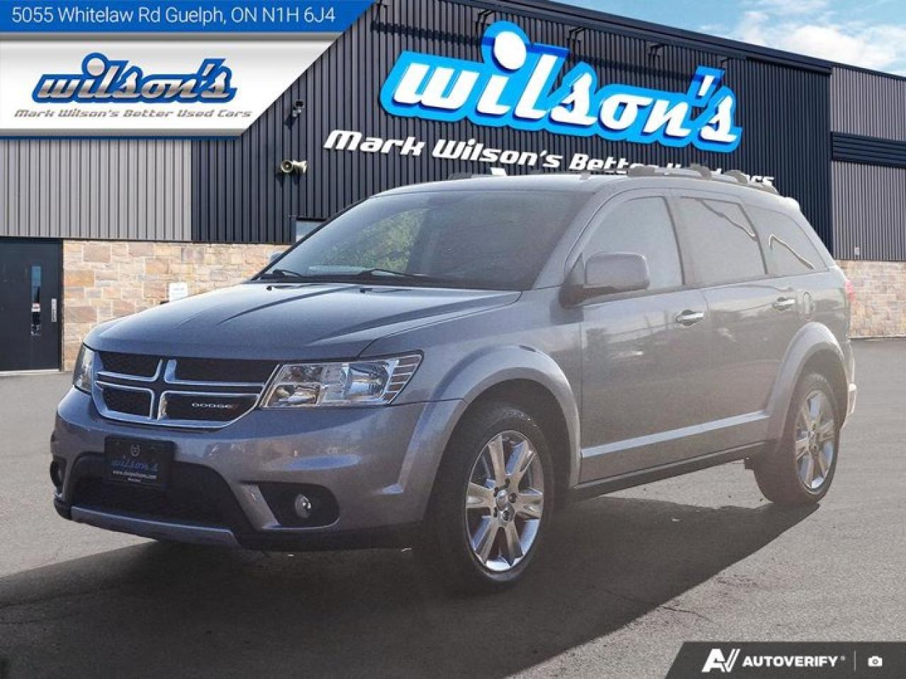 Used 2017 Dodge Journey GT AWD | Leather | Sunroof | Nav | DVD | Heated Seats | Cruise Control | New Tires | New Brakes | for sale in Guelph, ON