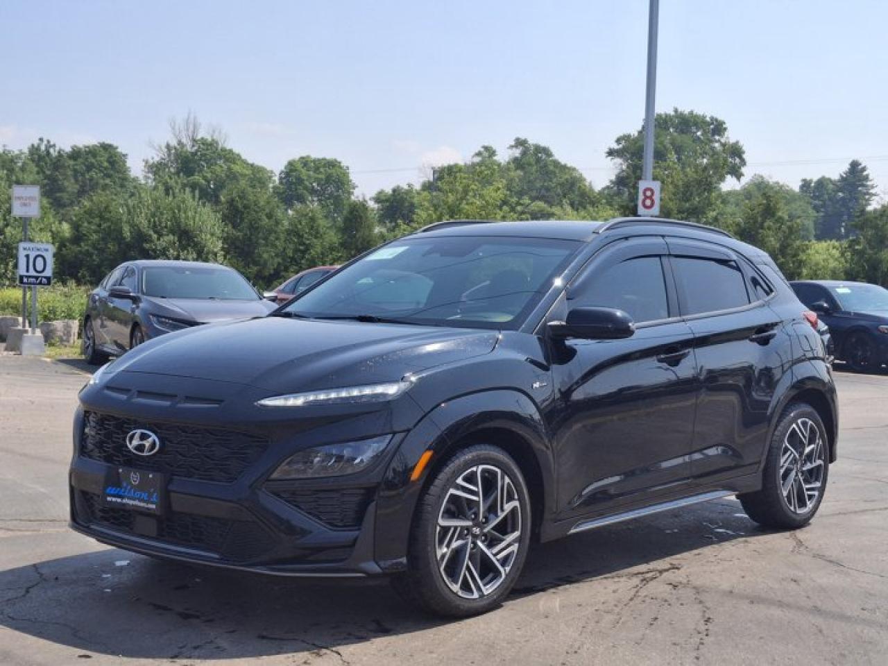 Used 2022 Hyundai KONA N Line AWD | Nav | Leather | Sunroof | HUD | Harmon Kardon | Heated Wheel | Cooled + Heated Seats | for sale in Guelph, ON