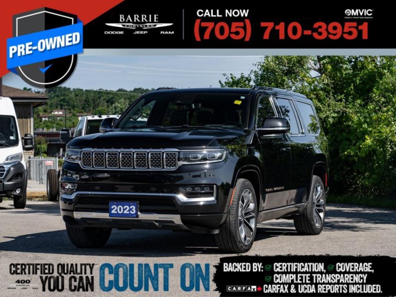 Used 2023 Jeep Grand Wagoneer Series III for sale in Barrie, ON