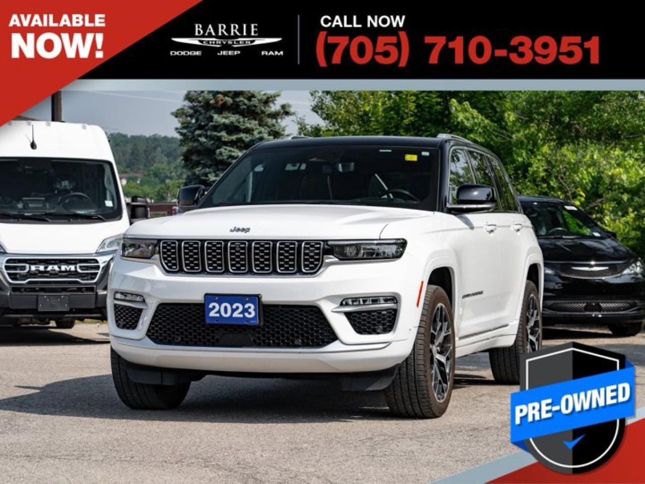 Used 2023 Jeep Grand Cherokee Summit Reserve for sale in Barrie, ON